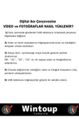Dijital Fotoğraf&Video Oynatıcı Tablet 7 Inch/4 GB Dahili Hafıza - 6
