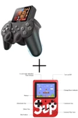 Premium İkili Seri S10 Yeni Model Gamepad+Nostalji Atari 400 Oyun - 1