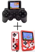 S10 Gamepad Retro Oyun Konsolu 520 Nostaljik Oyun Yüklü Tv'ye Bağlanabilir&Mini Sup Atari Set - 2
