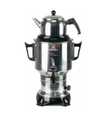 Armağan Elektrikli Demlikli Semaver 6 L Çay Makinesi Gümüş - 1