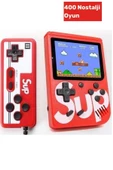 Yeni Çift Kol 400 Nostalji Oyunlu Mini Atari Gameboy&Gamebox Oyun Konsolu Gameboy Atari Nintendo.. - 1