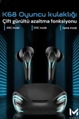 Android IOS Uyumlu Gürültü Önleyici &Yüksek Sesli Işıklı Bluetooth Oyuncu Kulaklığı - 2