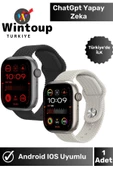 Android IOS Uyumlu Chatgpt Yapay Zeka Tam Amoled Ekran Akıllı Saat Smart Watch - 1