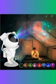 Tavana Yansıtma Yıldız Galaxy Uzay Yıldız Yansıtan Astronot Gece Lambası Projeksiyon - 2