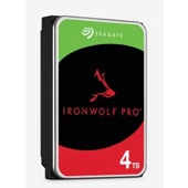 SEAGATE 3.5" 4TB IRONWOLF PRO ST4000NT001 256MB 7200RPM SATA-3 KURUMSAL NAS DİSKİ thumbnail 2