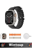 Tüm Akıllı Telefon Modelleriyle Uyumlu Kadın Erkek Ultra Akıllı Smart Watch - 2