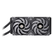 THERMALTAKE 240MM TOUGHLIQUID ULTRA 240 CL-W322-PL12GM-A RGB LCD EKRANLI AM5-1700P SIVI SOĞUTMALI İŞLEMCİ FANI - 2