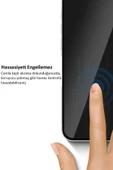 İphone 14 Uyumlu Defender Ekran Koruyucu Privacy (Hayalet) Temperli Tam Kaplama Kırılmaz Cam - 2