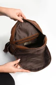 Y.S.DERİ KADIN SIRT ÇANTASI GÜNLÜK KULLANIM İÇİN İDEAL ÇOK CEPLİ SUNİ DERİ BAYAN ÇANTASI 30*25 Cm - 2