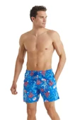 Blackspade 10423 Erkek Deniz Anası Baskılı Şort Mayo - 1