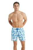 Blackspade 10412 Erkek Deniz Kaplumbağası Baskılı Şort Mayo - 4