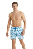 Blackspade 10412 Erkek Deniz Kaplumbağası Baskılı Şort Mayo - 1