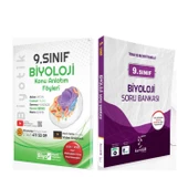 Biyotik 9. Sınıf Biyoloji Konu Anlatım Föyü ve Karekök Soru Bankası Seti 2 Kitap - 1