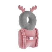 BabyJem Bebek Melek Kanadı Koruma Yastığı 527 Pembe Kadife - 3