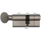Multlock MTL300 Tuzaklı Mandallı Barel 69 mm - 2