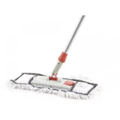 Cod-Ex Tablet Palet Nemli Yedek Mop Takımı - 5 Adet 60 Cm. Mop + Katlanır Aparat + Metal Vidalı Sap - 6
