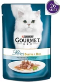 Gourmet Perle Ton Balıklı Kedi Maması 85 gr*26 Adet - 1