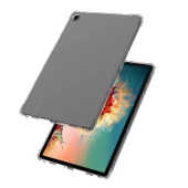 Samsung Galaxy Tab A9 Plus Kılıf Tablet Nitro Anti Shock Darbe Emici Köşe Korumalı Şeffaf Silikon Kapak - 3