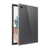 Samsung Galaxy Tab A9 Plus Kılıf Tablet Nitro Anti Shock Darbe Emici Köşe Korumalı Şeffaf Silikon Kapak - 2