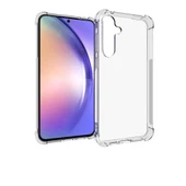 Samsung Galaxy A55 Kılıf Nitro Anti Shock Darbe Emici Köşe Korumalı Şeffaf Silikon Kapak - 1