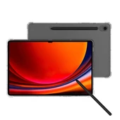 Samsung Galaxy Tab S9 FE Kılıf Nitro Anti Shock Darbe Emici Köşe Korumalı Şeffaf Silikon Kapak - 4