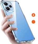 Xiaomi Redmi 12 Kılıf Nitro Anti Shock Darbe Emici Köşe Korumalı Şeffaf Silikon Kapak thumbnail 7