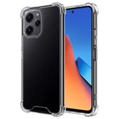 Xiaomi Redmi 12 Kılıf Nitro Anti Shock Darbe Emici Köşe Korumalı Şeffaf Silikon Kapak thumbnail 12