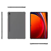 Samsung Galaxy Tab S9 FE Kılıf Nitro Anti Shock Darbe Emici Köşe Korumalı Şeffaf Silikon Kapak - 5