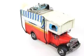 Dekoratif Metal Karavan Tenteli Vintage Biblo Ev Ofis Hediyelik - 2