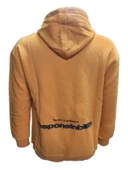 Tarz Cool T01235 Erkek Kapüşonlu Şardonlu Üç İplik Sweatshirt - 2