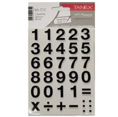 Tanex Rakamlar Etiketi 20Mm 2 Sayfa - 2 adet - 1