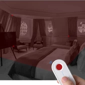 Ayt Sunup SN-24873 Taşınabilir Anti Casus Sinyal Dedektörü Böcek Bulucu Kamera Ses Kayıt Tespit Edici - 3