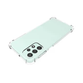 Samsung Galaxy A23 Kılıf Nitro Anti Shock Darbe Emici Köşe Korumalı Şeffaf Silikon Kapak thumbnail 3