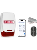 Desi Midline Wifi Akıllı Alarm Sistemi (Telefon Üzerinden Kontrol, Wifi ve Bluetooth) - 1
