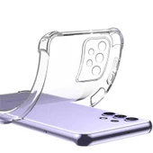 Samsung Galaxy A23 Kılıf Nitro Anti Shock Darbe Emici Köşe Korumalı Şeffaf Silikon Kapak thumbnail 3