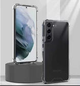 Samsung Galaxy S22 Kılıf Nitro Anti Shock Darbe Emici Köşe Korumalı Şeffaf Silikon Kapak thumbnail 3