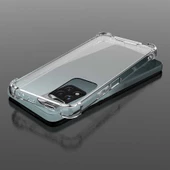 Xiaomi Redmi Note 11 Pro Plus 5G Kılıf Nitro Anti Shock Darbe Emici Köşe Korumalı Şeffaf Silikon Kapak thumbnail 2