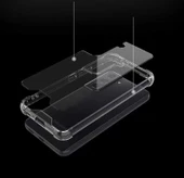 Samsung Galaxy S22 Kılıf Nitro Anti Shock Darbe Emici Köşe Korumalı Şeffaf Silikon Kapak thumbnail 6