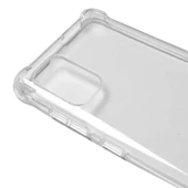 Samsung Galaxy A71 Kılıf Nitro Anti Shock Darbe Emici Köşe Korumalı Şeffaf Silikon Kapak thumbnail 3