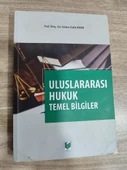 ULUSLARARASI HUKUK TEMEL BİLGİLER - 1