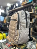 BAGSLAB GRİ KETEN SU GEÇİRMEZ KUMAŞ OKUL SIRT ÇANTASI thumbnail 3