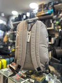 BAGSLAB GRİ KETEN SU GEÇİRMEZ KUMAŞ OKUL SIRT ÇANTASI thumbnail 5