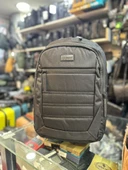 BAGSLAB SİYAH KETEN SU GEÇİRMEZ KUMAŞ OKUL SIRT ÇANTASI thumbnail 2