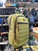 BAGSLAB HAKİ KETEN SU GEÇİRMEZ KUMAŞ OKUL SIRT ÇANTASI thumbnail 2