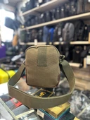 TRG POLO BOSS HAKİ Ön Cepli Ayarlanabilir Çapraz Askılı Unisex Omuz Çantası - 3