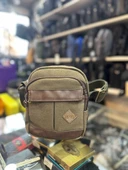 TRG POLO BOSS HAKİ Ön Cepli Ayarlanabilir Çapraz Askılı Unisex Omuz Çantası - 1