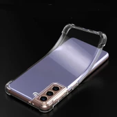 Samsung Galaxy S21 Plus Kılıf Nitro Anti Shock Darbe Emici Köşe Korumalı Şeffaf Silikon Kapak thumbnail 4