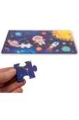Montessori Galaxy Ahşap 40 Parça Puzzle, Yapboz Seti / 1+ Yaş / Eğitici, öğretici ve Güvenli Çocuk Oyuncağı - 2