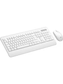 LECOO KW202 KABLOSUZ KLAVYE & MOUSE SET BEYAZ thumbnail 3