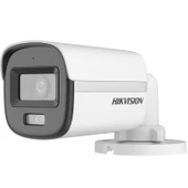 HIKVISION  DS-2CE10DF0T-LPFS 2MP 2.8MM CMOS 1080P 20MT IP 67 HD-TVI DAHILI SES COLOR-VU IR BULLET KAMERA - 1